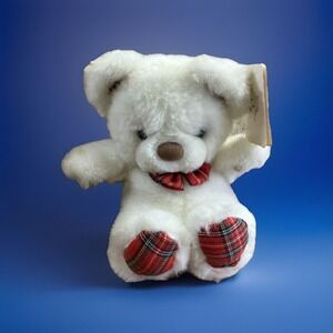 VINTAGE RUSS BERRIE CARESS SOFT PETS TWINKLE BEARS 6"‎ UWT FREE S/H RARE